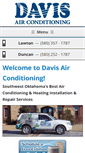 Mobile Screenshot of davis-air.com